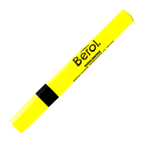 RESALTADOR BEROL AMARILLO 134301