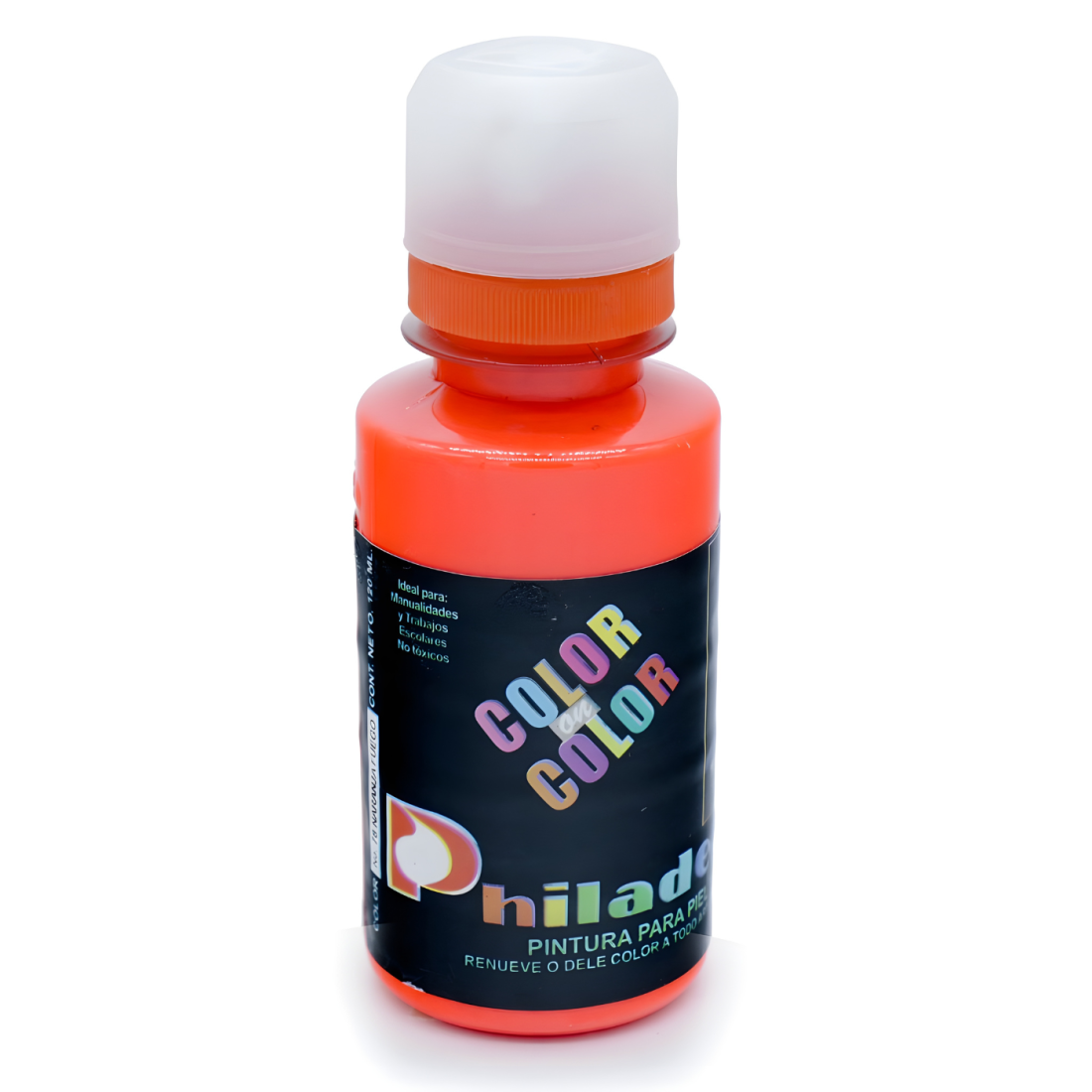 PINTURA UNIV. PHILADELPHIA COLS. 120ML NARANJA FUEGO 088829