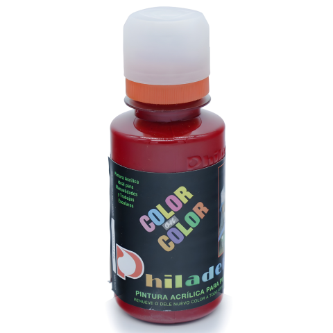 PINTURA UNIV. PHILADELPHIA COLS. 120ML 24 ROJO 88814