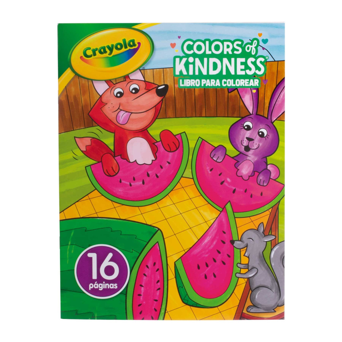 CUADERNO ILUMINAR CRAYOLA COLORS OF KINDNESS 16H 148963
