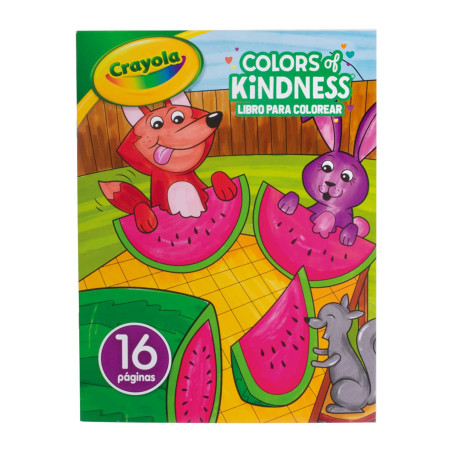 CUADERNO ILUMINAR CRAYOLA COLORS OF KINDNESS 16H 148963