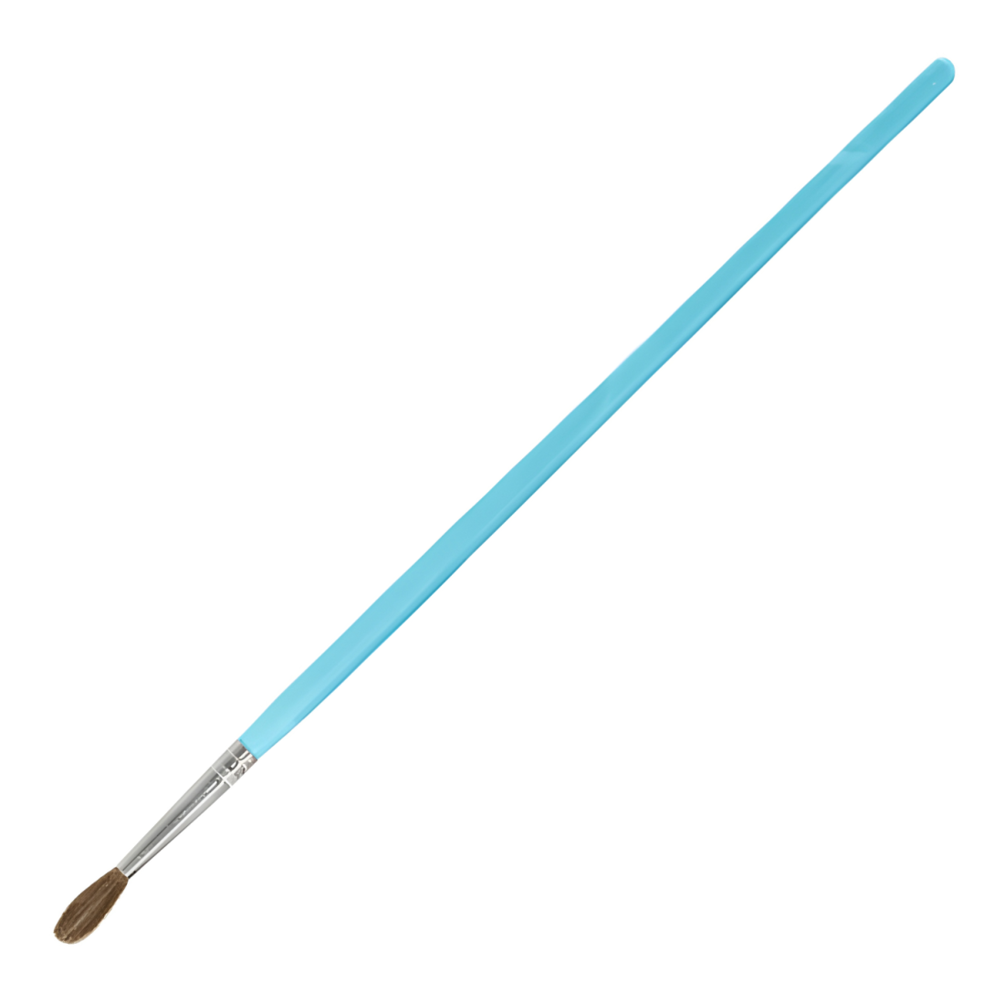 PINCEL SEMIPRO TAMAÑO 6 AZUL MANGO DE PLASTICO 19306