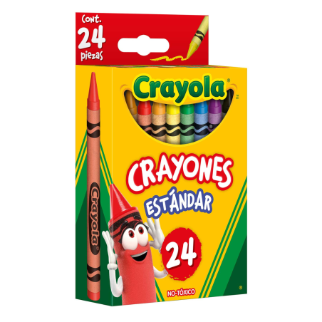CRAYON C/24 CRAYOLA 52-3024 ESTANDAR  CAJITA 019710