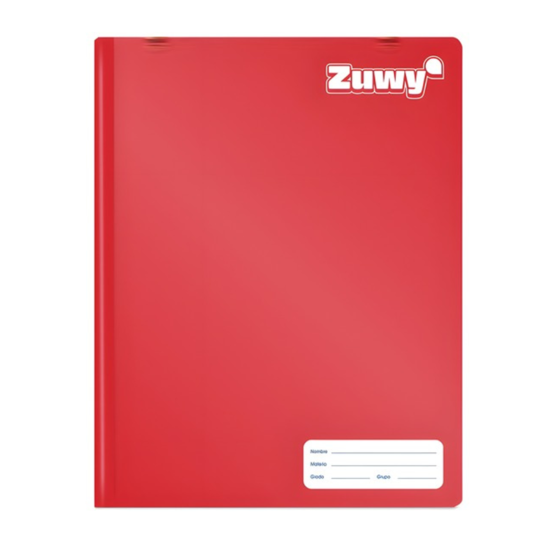 CUADERNO PROF. COSIDO SR ZUWI 6611 RAYA 100H ROJO 153940