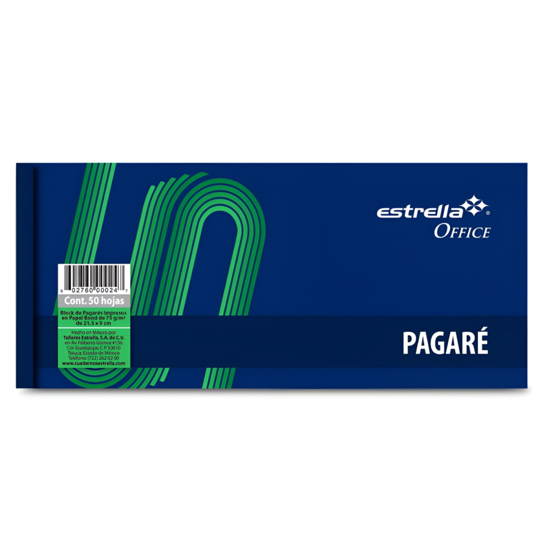 BLOCK ESTRELLA PAGARE C/50 HOJAS 59714