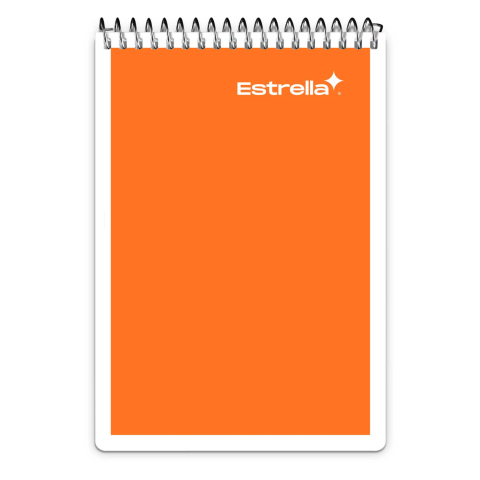 BLOCK TAQUIGRAFIA ESTRELLA 0033 11.2 X 16.5 CMS. 25405