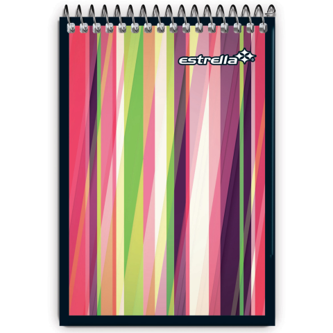 LIBRETA APUNTES ESTRELLA 0057 RAYA 8.0X11.4CMS 40HJS  61003