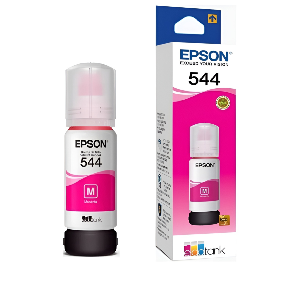 TINTA EPSON 544 T544320-AL MAGENTA BOTE ECOTANK L3110 7500PAG