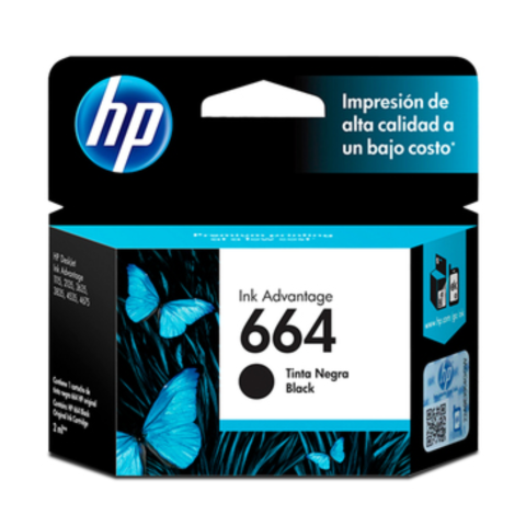 TINTA HP 664 NEGRO
