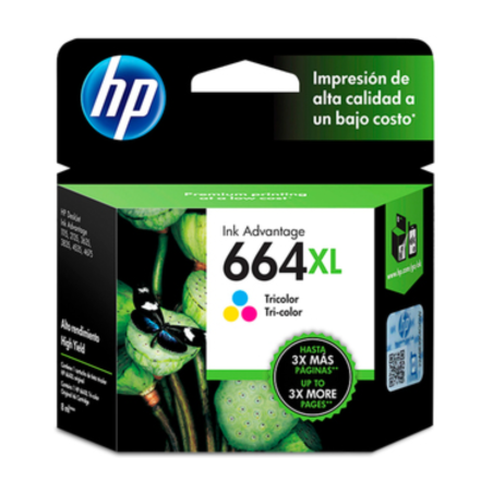 TINTA HP 664 XL F6V30AL INK ADVANTAGE 1115 TRICOLOR  8ML