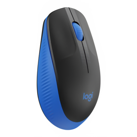 MOUSE LOGITECH M190 INALAMBRICO AMBIDIESTRO AZUL 910-005903