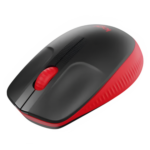 MOUSE LOGITECH M190 INALAMBRICO AMBIDIESTRO ROJO 910-005904