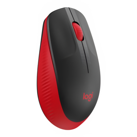 MOUSE LOGITECH M190 INALAMBRICO AMBIDIESTRO ROJO 910-005904