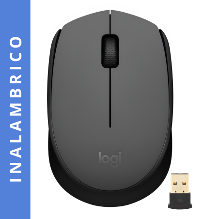 MOUSE LOGITECH M170 INALAMBRICO NEGRO/GRIS