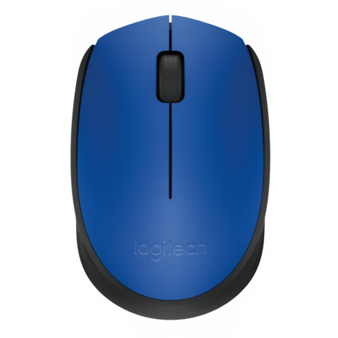 MOUSE LOGITECH M170 INALAMBRICO AZUL (910-004638) AC-415078-