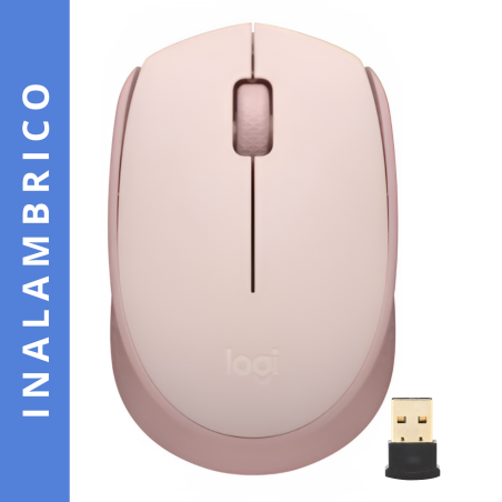 MOUSE LOGITECH M170 OPTICO ROSE