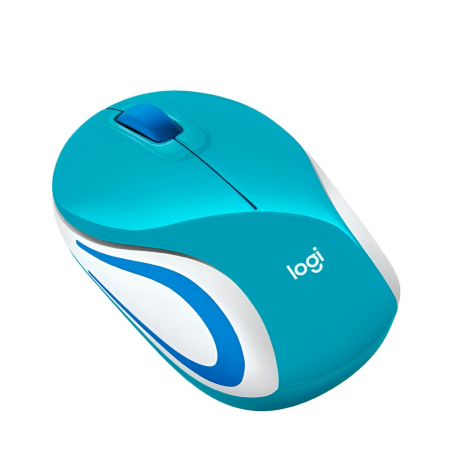 MOUSE LOGITECH M187 MINI INALAMBRICO TEAL 910-005363