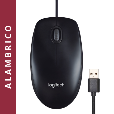 MOUSE OPTICO LOGITECH M90 USB ALAMBRICO