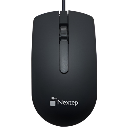 MOUSE NEXTEP ALAMBRICO USB 100DPI NEGRO NE-414