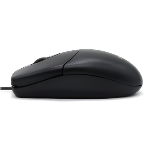 MOUSE BROBOTIX ALAMBRICO BASICO K1 NEGRO USB ERGONOMICO