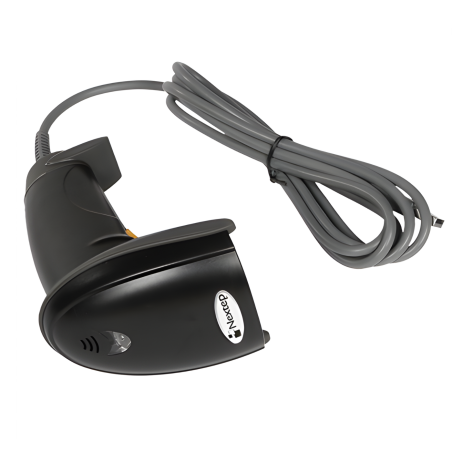 LECTOR DE CODIGO DE BARRA NEXTEP INALAMB. NEGRO 1D NE-500I