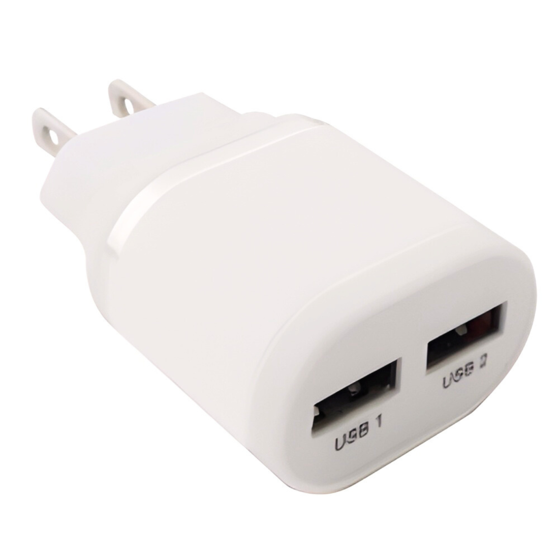 10W CARGADOR BROBOTIX USB PARED 5V 2 PTS BLANCO ACDCM264B