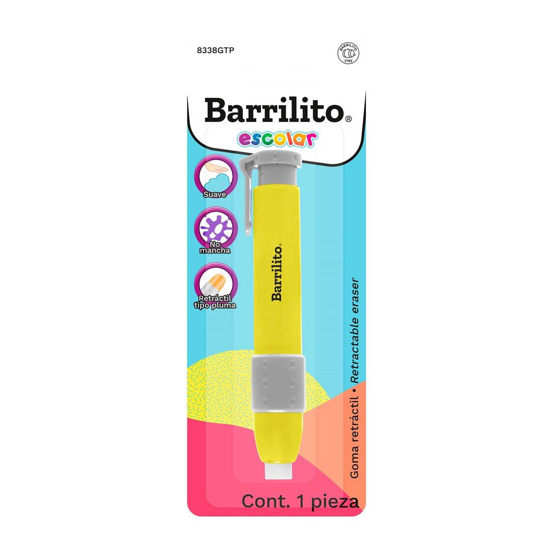 BORRADOR TIPO LAPIZ BARRILITO 8338GTP BL/1 9313
