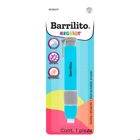 BORRADOR TIPO LAPIZ BARRILITO 8338GTP BL/1 9313