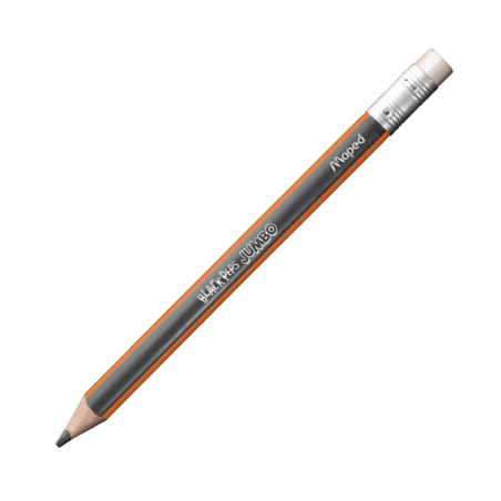 LAPIZ DE GRAFITO 2 MAPED BLACK PEPS+SACAPUNTAS BL 134064