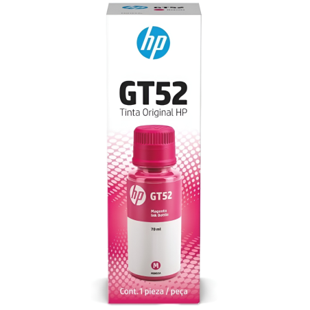 TINTA HP BOTE GT52 MAGENTA M0H55AL  DESKJET GT5820/10 70ML