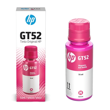 TINTA HP BOTE GT52 MAGENTA M0H55AL  DESKJET GT5820/10 70ML
