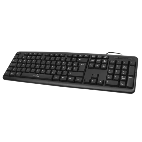 TECLADO PERFECT CHOICE ALAMBRICO USB NEGRO