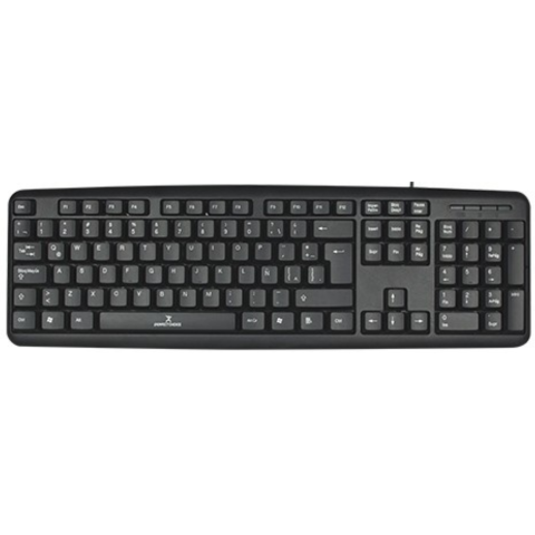 TECLADO PERFECT CHOICE ALAMBRICO USB NEGRO