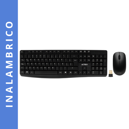 KIT TECLADO Y MOUSE ACTECK INALAMBRICO MK440 AC-931755