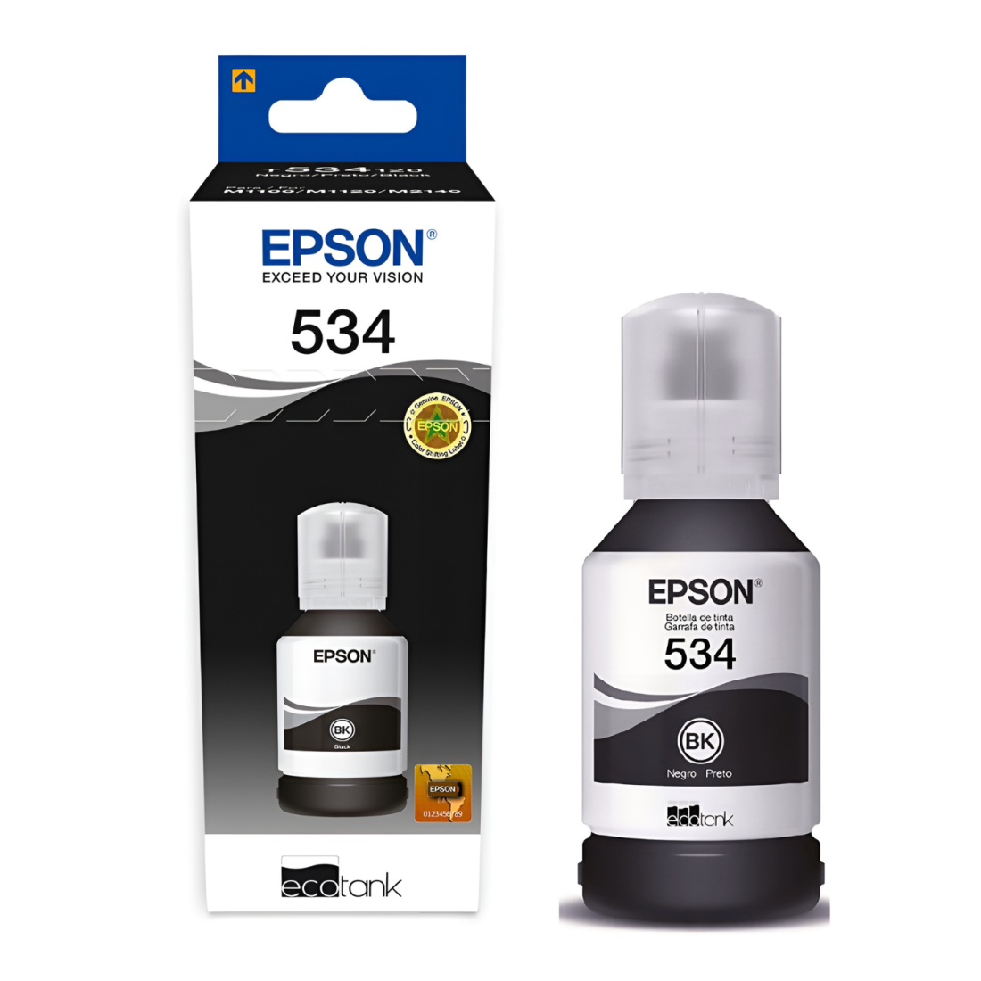 TINTA EPSON 534 T534120-AL NEGRO BOTE ECOTANK 120ML