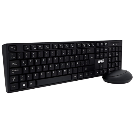 COMBO TECLADO/MOUSE OPTICO GHIA GT5000 INALAM. NEGRO KB-791