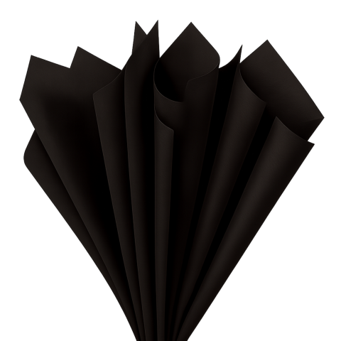 PAPEL DE CHINA COLS BELUMOSA 50 X 75 NEGRO 23602