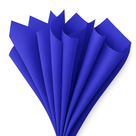 PAPEL DE CHINA COLS BELUMOSA 50 X 75 AZUL VICTORIA 23602