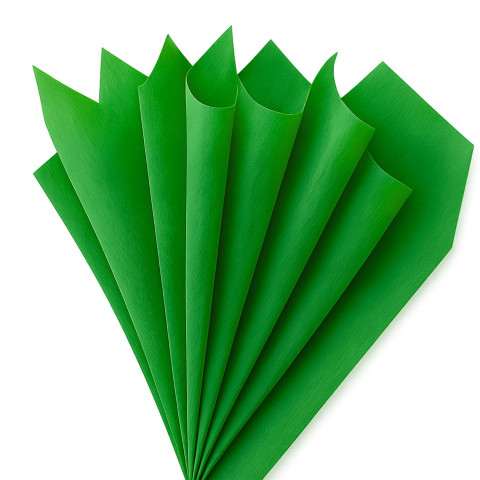 PAPEL DE CHINA COLS BELUMOSA 50 X 75 VERDE BANDERA 23602