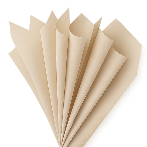 PAPEL DE CHINA COLS. BELUMOSA DOBLADO 50X75 CM BEIGE 23602