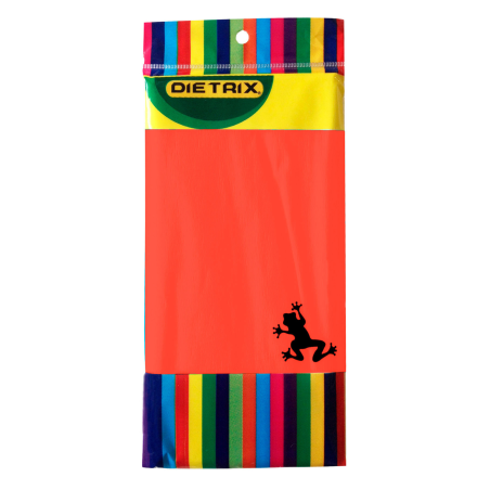 PAPEL CHINA FLUOR. DIETRIX 50X70 CM BL/3 ROJO 23687