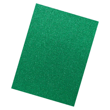 HOJA SUELTA FOAMY DIAMANTINA VERDE BANDERA 103029 103094