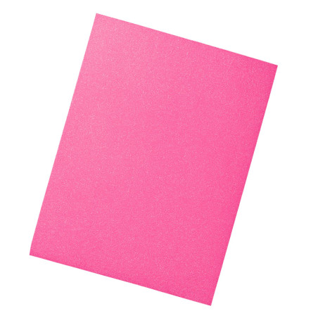 HOJA FOAMY DIAMANTINA 21.5 X 28 CM  ROSA MEX  103029