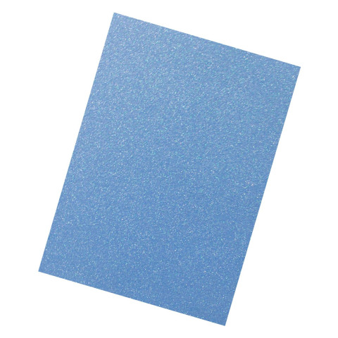 HOJA  FOAMY DIAMANTINA 21.5 X 28CM AZUL CIELO  103029