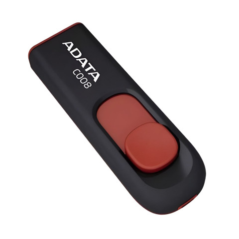 MEMORIA ADATA 32GB USB C008 NEGRO/ROJO