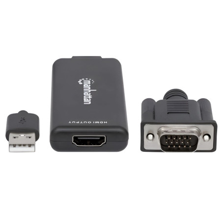 CONVERTIDOR MANHATTAN VIDEO SVGA+ AUDIO USB A HDMI 152426