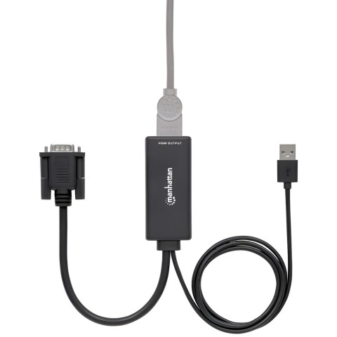 CONVERTIDOR MANHATTAN VIDEO SVGA+ AUDIO USB A HDMI 152426