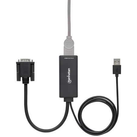 CONVERTIDOR MANHATTAN VIDEO SVGA+ AUDIO USB A HDMI 152426