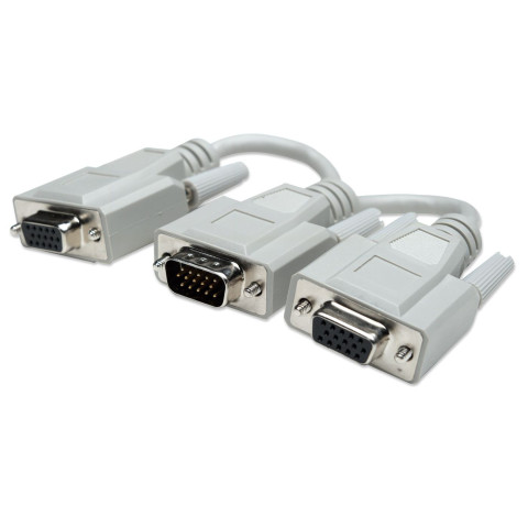 CABLE VGA (M) A 2 VGA (H) Y (NA) MANHATTAN