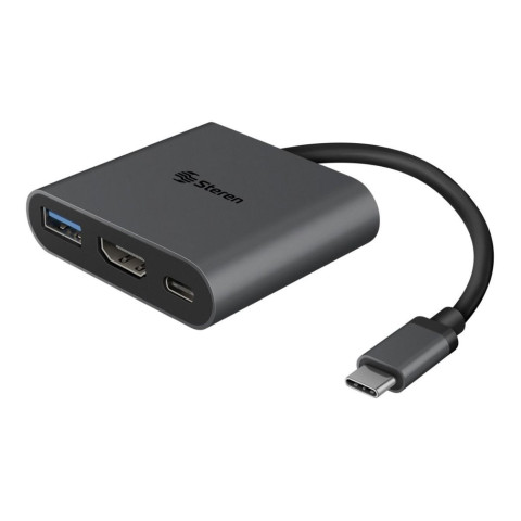 ADAPTADOR STEREN USB-C A HDMI/USB 3.0 USB-C USB-471